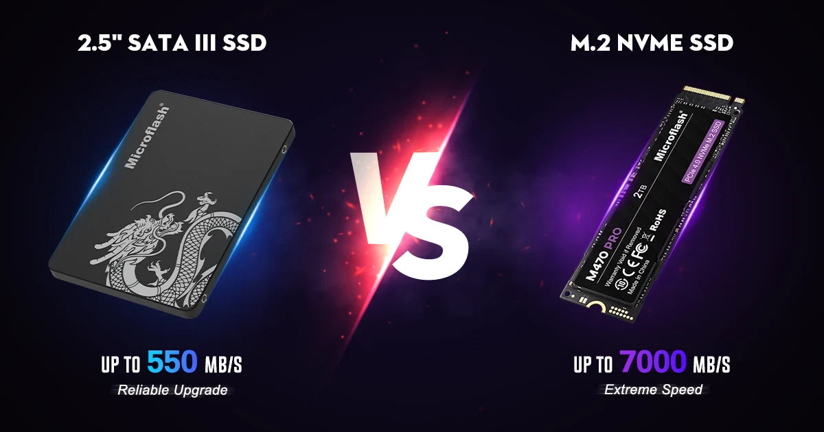 2.5" SATA SSD vs. M.2 NVMe: The Ultimate 2026 Upgrade Guide for Your PC Speed