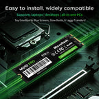 Microflash M210 PRO M.2 SATA III SSD Up to 550MB/s