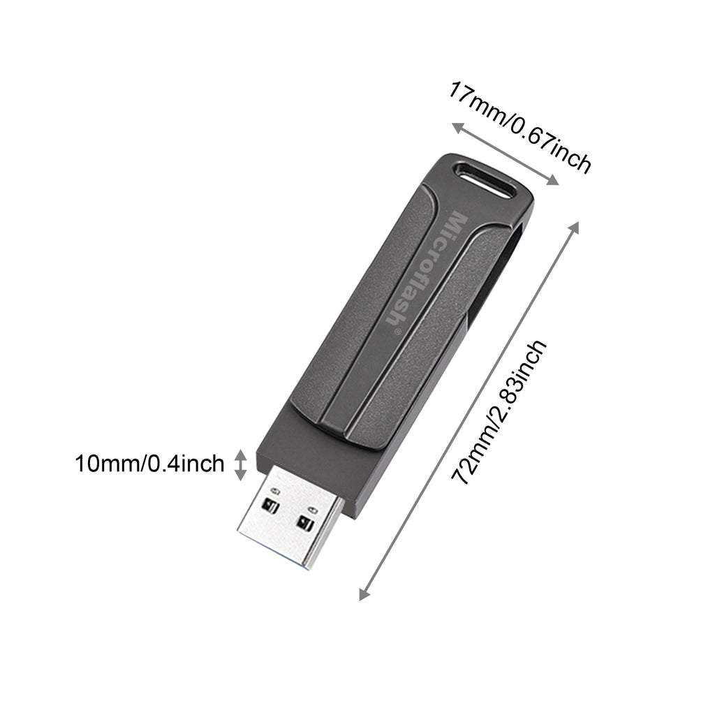 Microflash MD267 USB 3.1 Gen1 Type-C Flash Drive