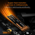 Microflash M200 PRO M.2 NVMe PCIe 3.0 SSD up to 3500MB/s (product gallery image 4)